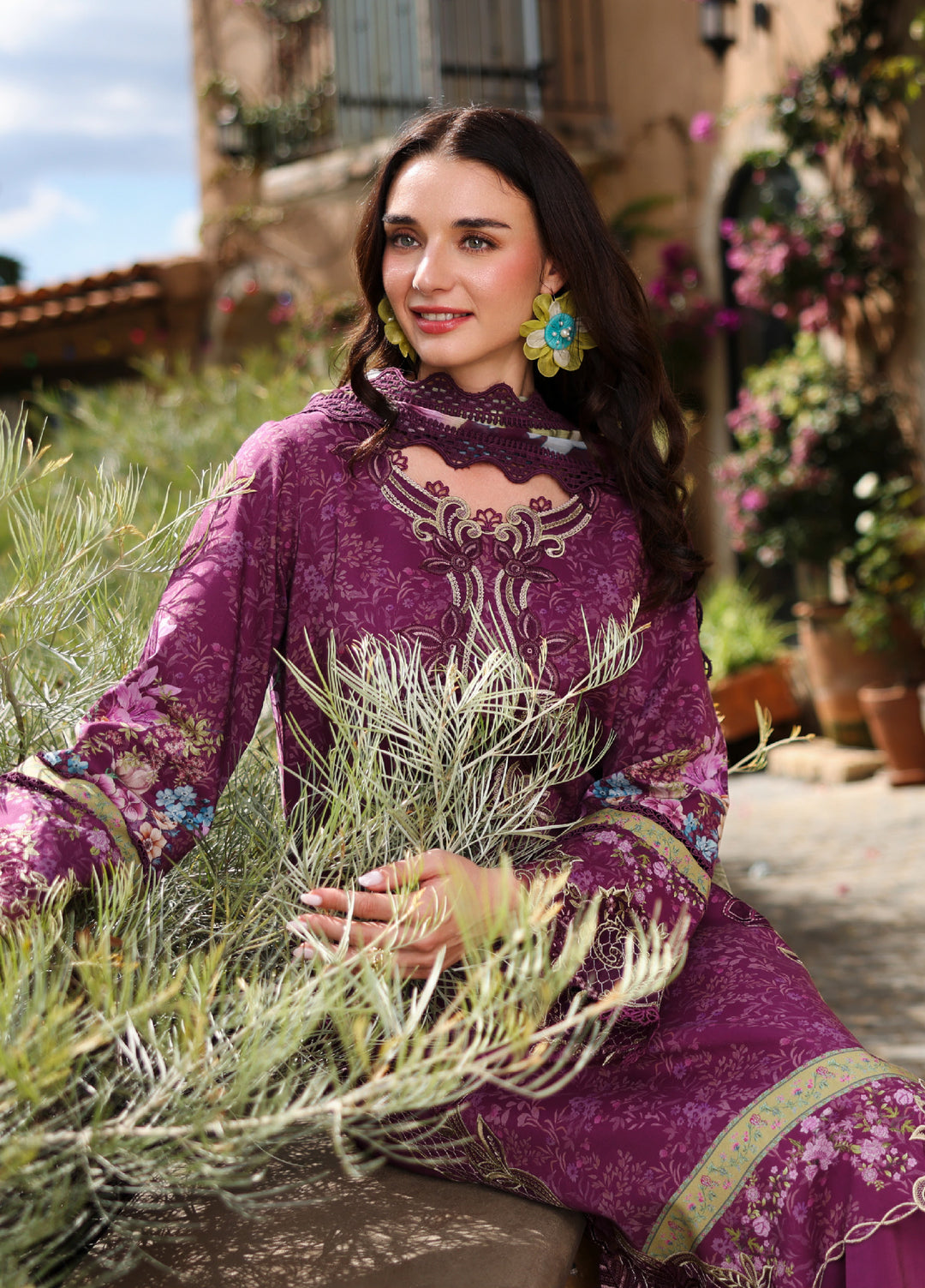Rang Rasiya Lifestyle Lawn Unstitched Embroidered 3 Piece Suit RR25ULS UTOPIA - Summer Collection