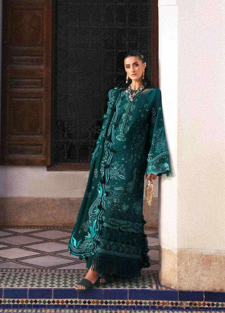 Reine by Republic Womenswear Unstitched Embroidered Luxury Lawn 3 Piece Suit RW26UTL D-06A - Eid Collection
