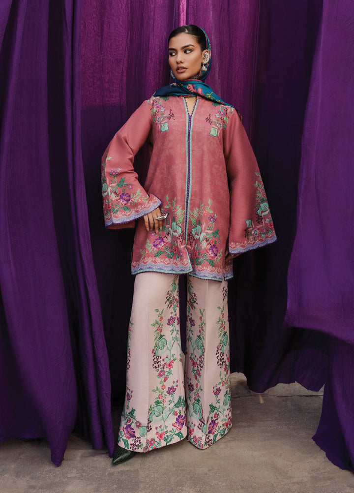 Aik Roz by Aik Atelier Unstitched Khaddar Printed Suits 3 Piece AIK25RK Look 02 - Winter Collection