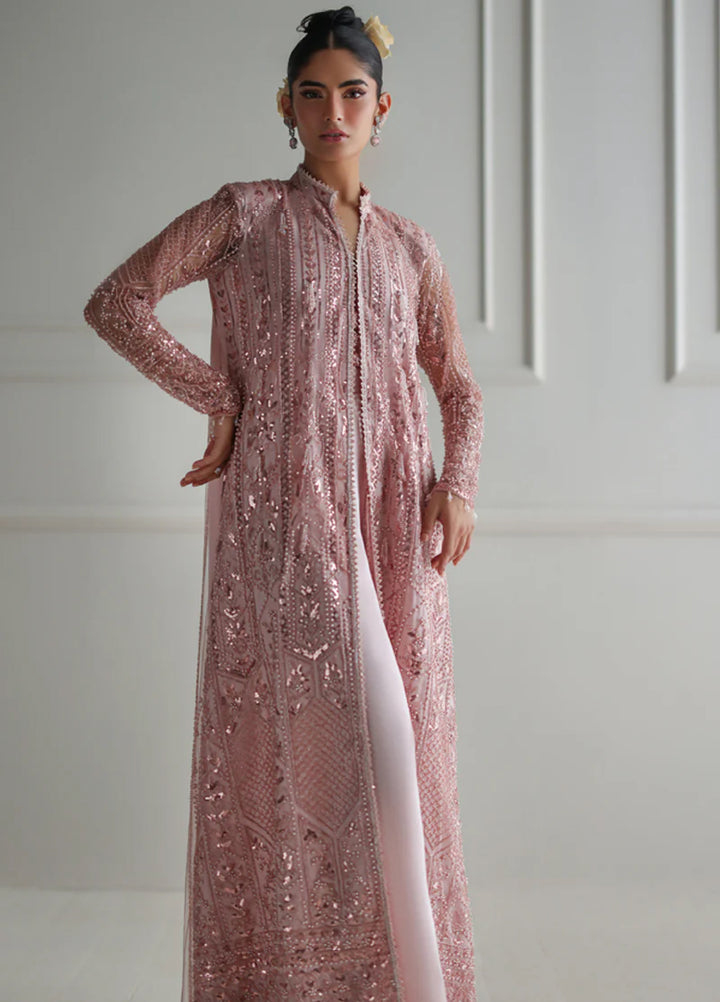 Threads And Motifs Women Pret Net Embroiderd Jacket With Trouser 1 Piece 9832.4 - Formals Collection