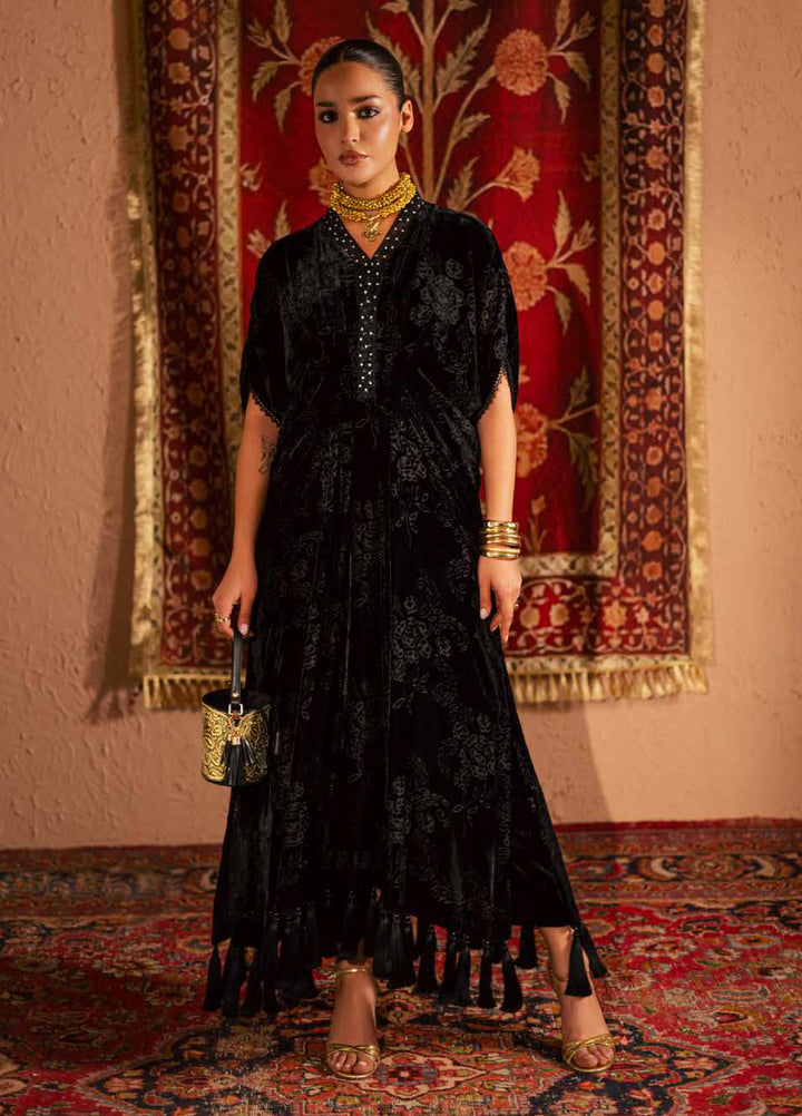 Ballerina by Nureh Unstitched Velvet Palachi Embroidered 3 Piece Suits NU25BV NU2-193 - Festive Collection