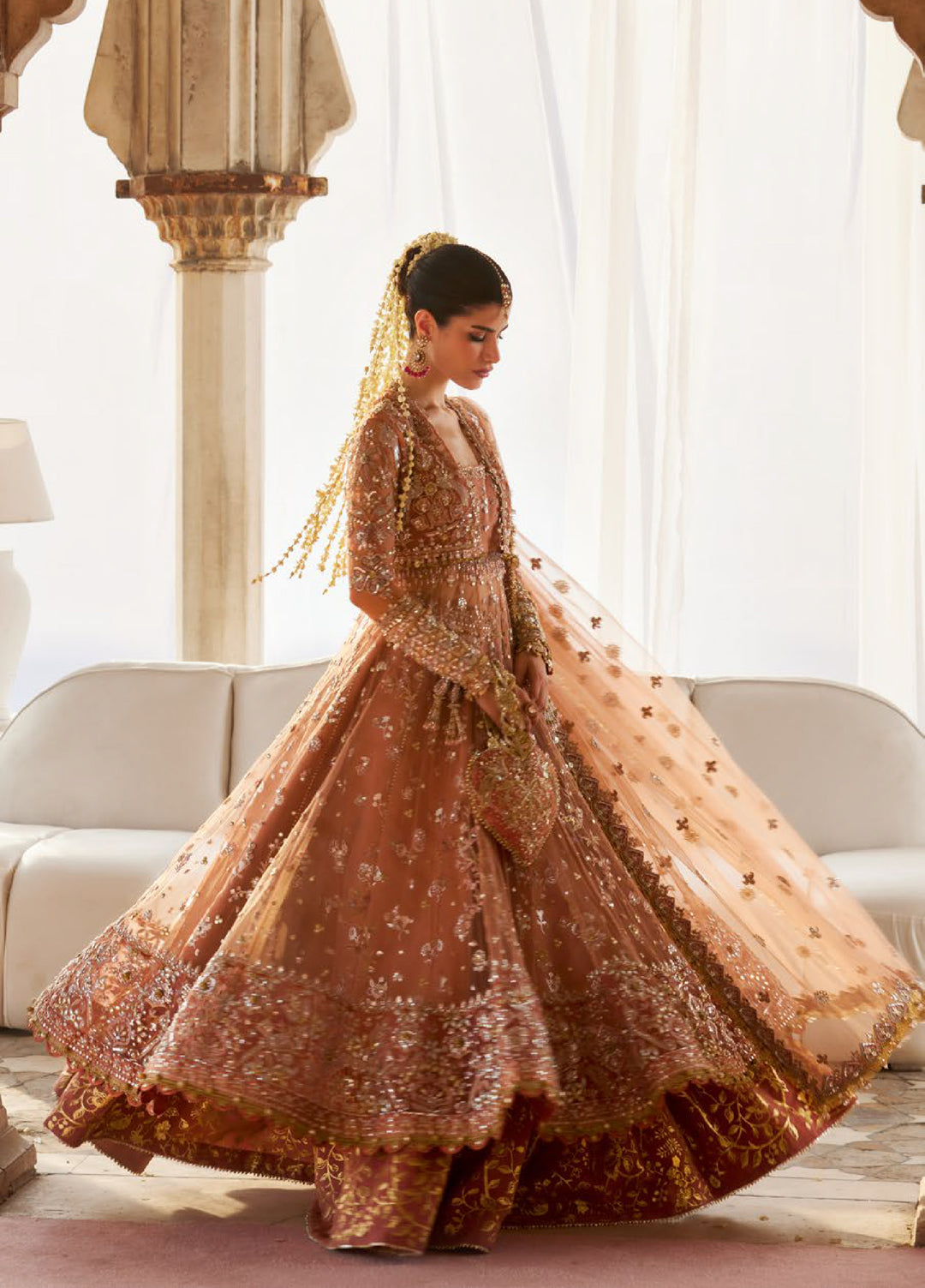Latest Bridal Mehndi Dresses Collection 2026 | Sanaulla Store Latest Bridal Mehndi Dresses Collection 2026 | Sanaulla Store