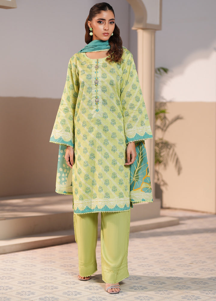 Regalia Textile Unstitched Printed Jacquard Lawn 3 Piece Suit RG26PUJL D-3 - Summer Collection