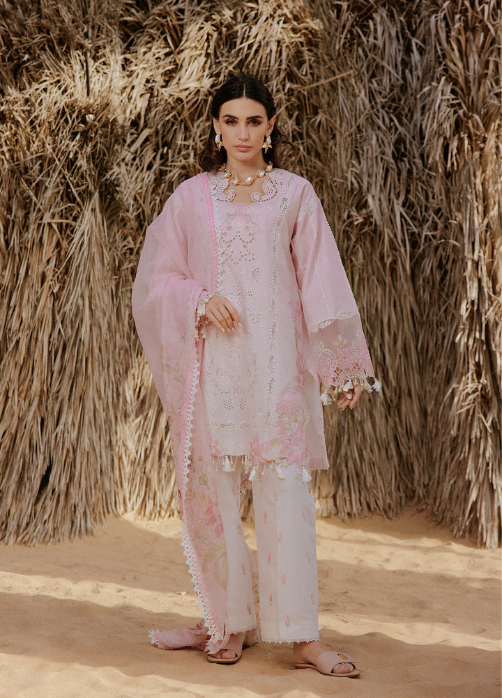 Saira Rizwan Unstitched Embroidered Luxury Lawn 3 Piece Suit SR26ULL SRL26-05 HAYAM - Festive Collection