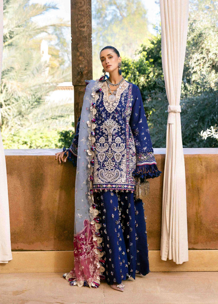 Reine by Republic Womenswear Unstitched Embroidered Luxury Lawn 3 Piece Suit RW26UTL D-04A - Eid Collection