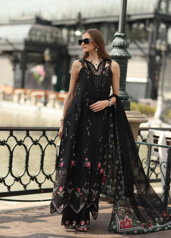 Noor Luxe by Saadia Asad Unstitched Chikankari Embroidered Lawn 3 Piece Suit SA26UNL D-5 NERISSA - Summer Collection