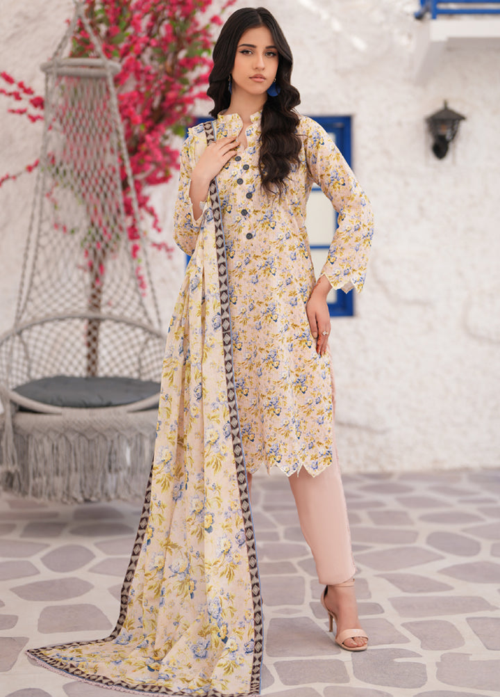 Salina by Regalia Textile Unstitched Printed Lawn 3 Piece Suit RG26PUIV D-9 - Summer Collection