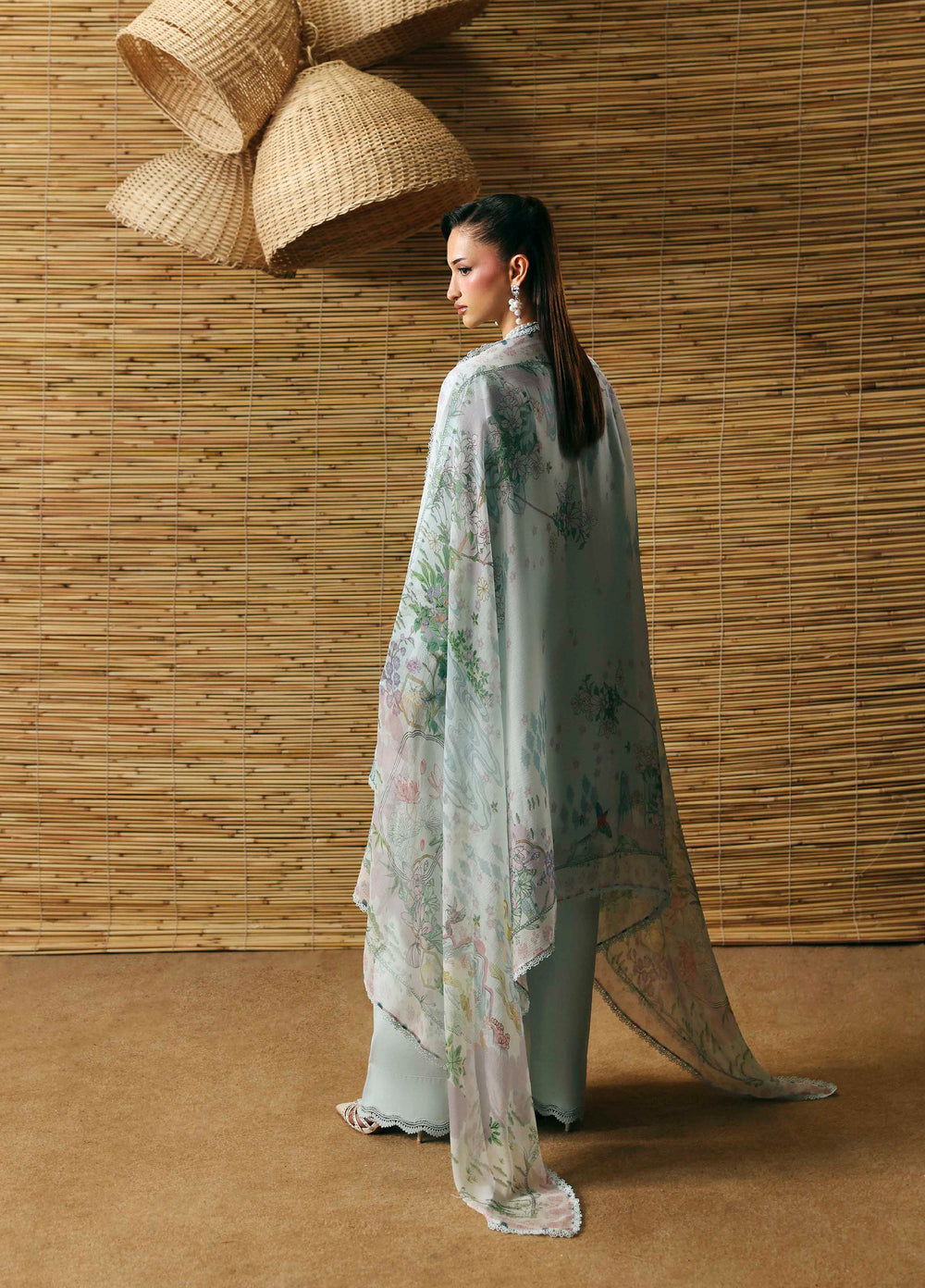 Sable Vogue Unstitched Embroidered Lawn 3 Piece Suit SV26ULL SL-09-26-V2 - Festive Collection