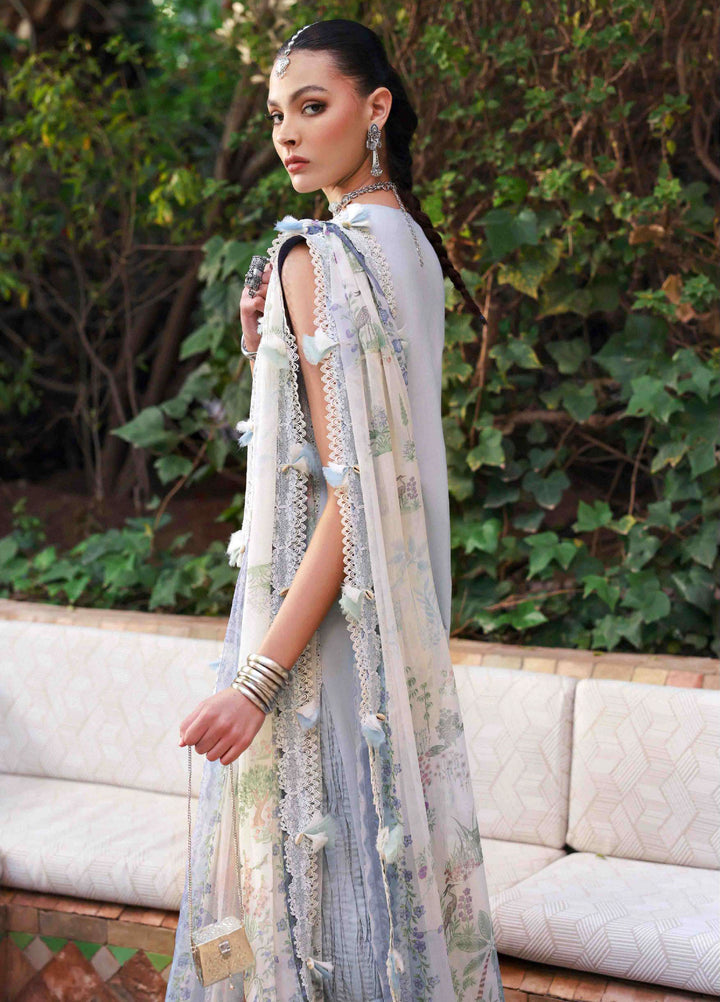 Reine by Republic Womenswear Unstitched Embroidered Luxury Lawn 3 Piece Suit RW26UTL D-01A - Eid Collection