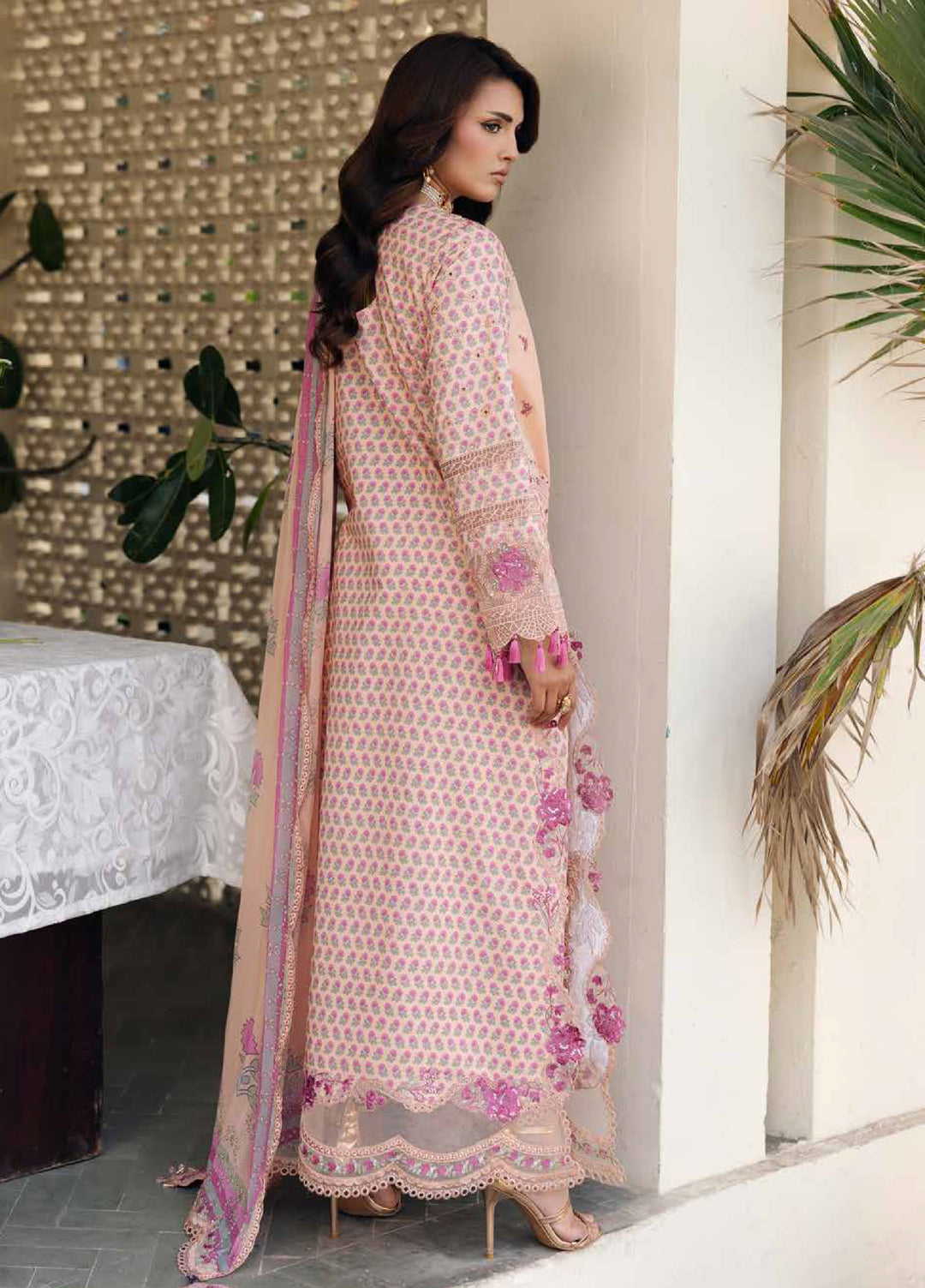 Sun Shine by Charizma Unstitched Embroidered Lawn 3 Piece Suit CHR26ULS CSN6-12 - Summer Collection
