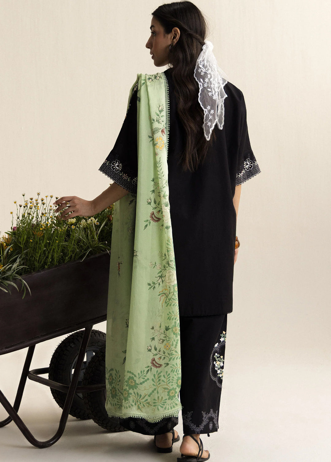 Coco by Zara Shahjahan Unstitched Embroidered Lawn 3 Piece Suit CZS26UCLP EIRA-10A - Eid Collection