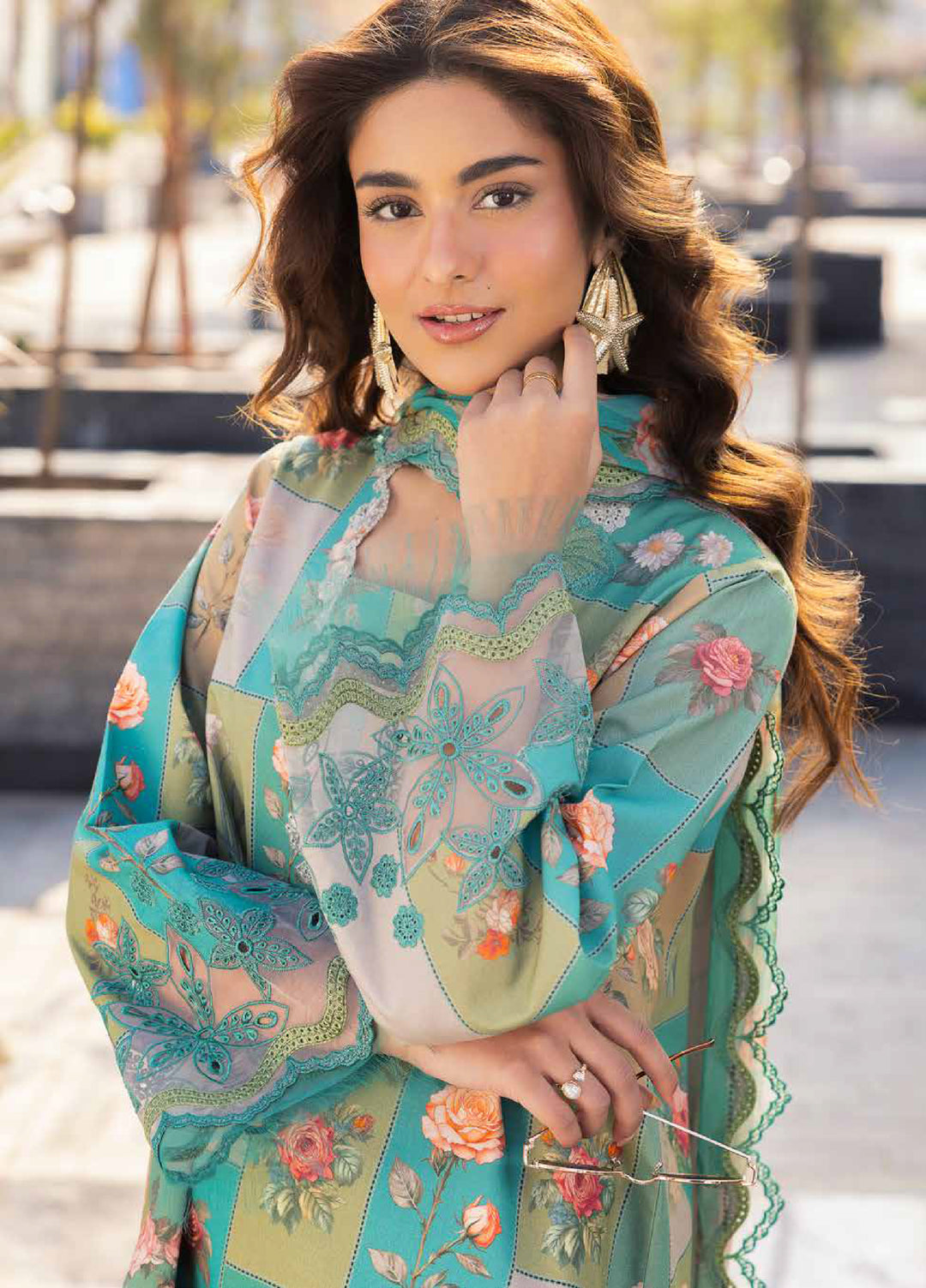 Aghaz e Nou by Charizma Unstitched Embroidered Lawn 3 Piece Suit CHR26UA AG6-08 - Summer Collection