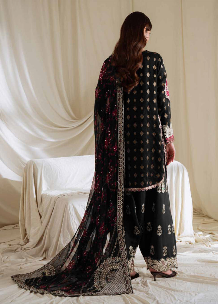 Omara By Nureh Unstitched Embroidered Jacquard 3 Piece Suit NU26OUF NEL- 95 - Festive Collection