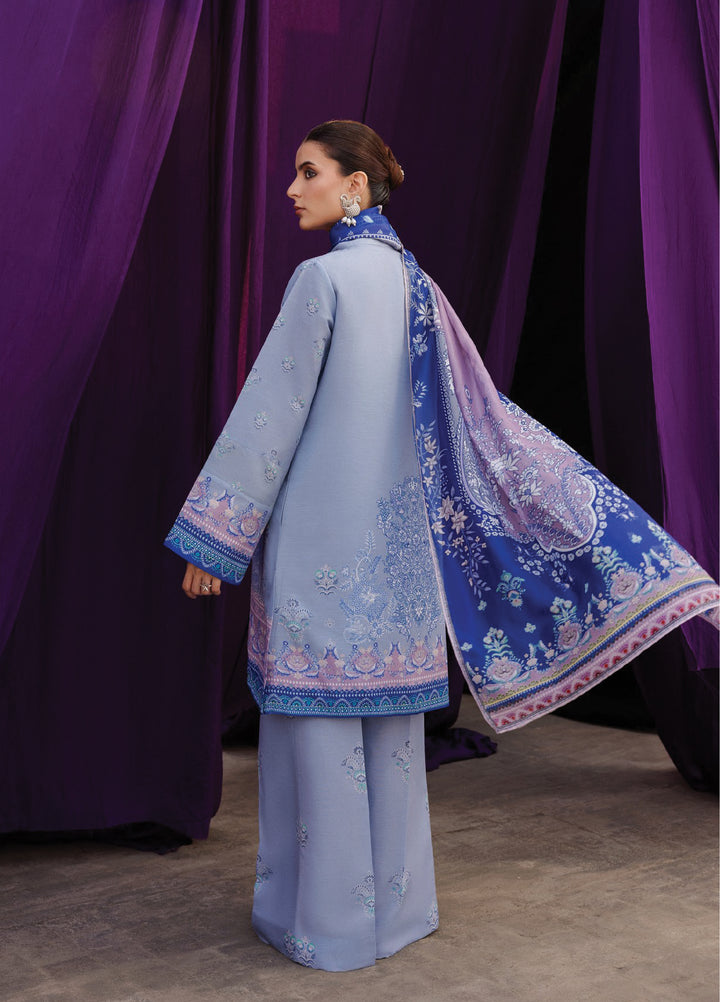 Aik Roz by Aik Atelier Unstitched Khaddar Printed Suits 3 Piece AIK25RK Look 08 - Winter Collection