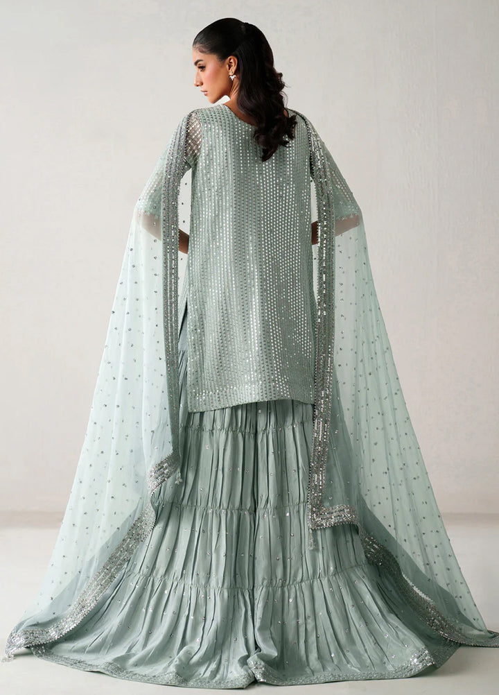 Chantelle by Baroque Unstitched Embroidered Chiffon 3 Piece Suit BQ26UCF UF-4389 - Festive Collection
