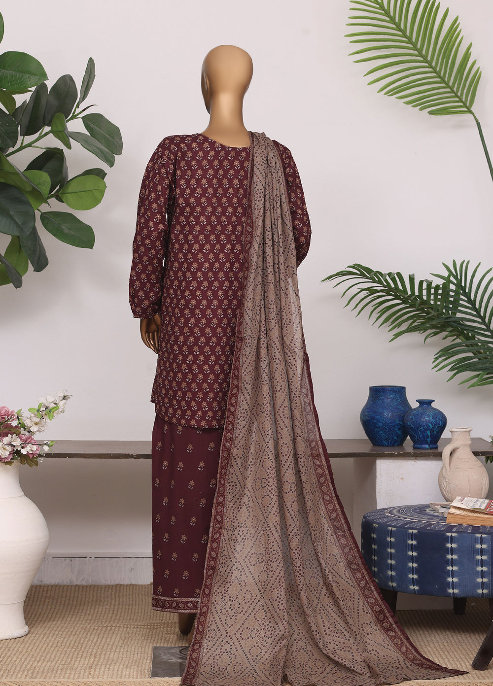 Daily Wear by HZ Textiles Women RTW Lawn Printed 3 Piece Suit HZ26PDW LPT-3P-2601 - Casual Collection