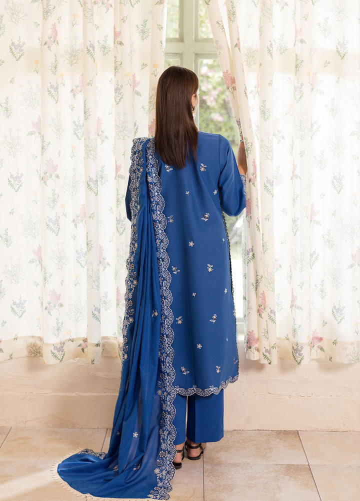 Nissa by Rajbari Unstitched Chikankari Embroidered Lawn 3 Piece Suit RB26UNCL D-7 - Summer Collection
