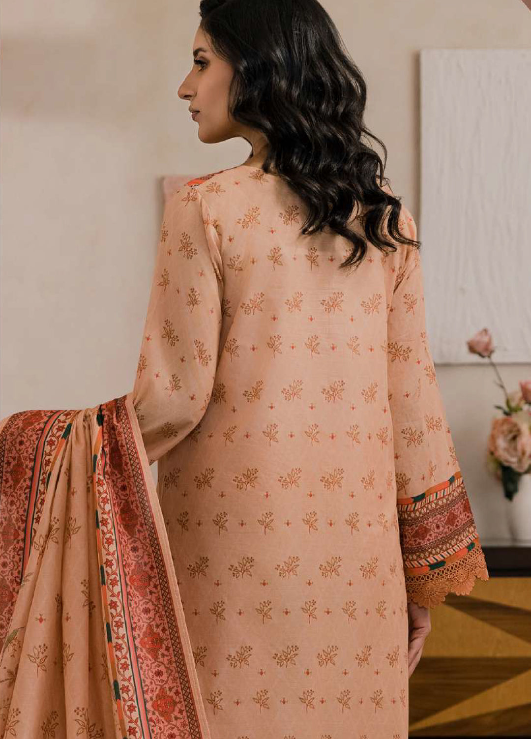 Zellbury Unstitched Printed Lawn 3 Piece Suit ZB26ULIV WUS26X31010 - Casual Collection