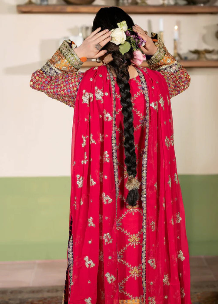 Sahellian by Meerak Women Pret Luxury Chiffon 4 Piece Heer - Formals Collection