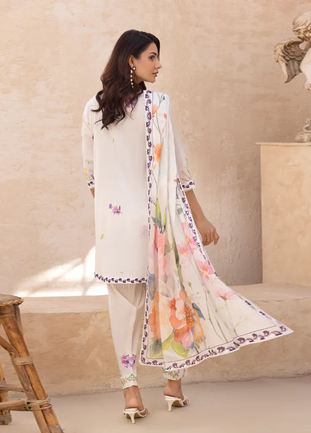 Cocoon by Regalia Textiles Unstitched Printed Lawn 3 Piece Suit RG26UCL D-2 - Summer Collection