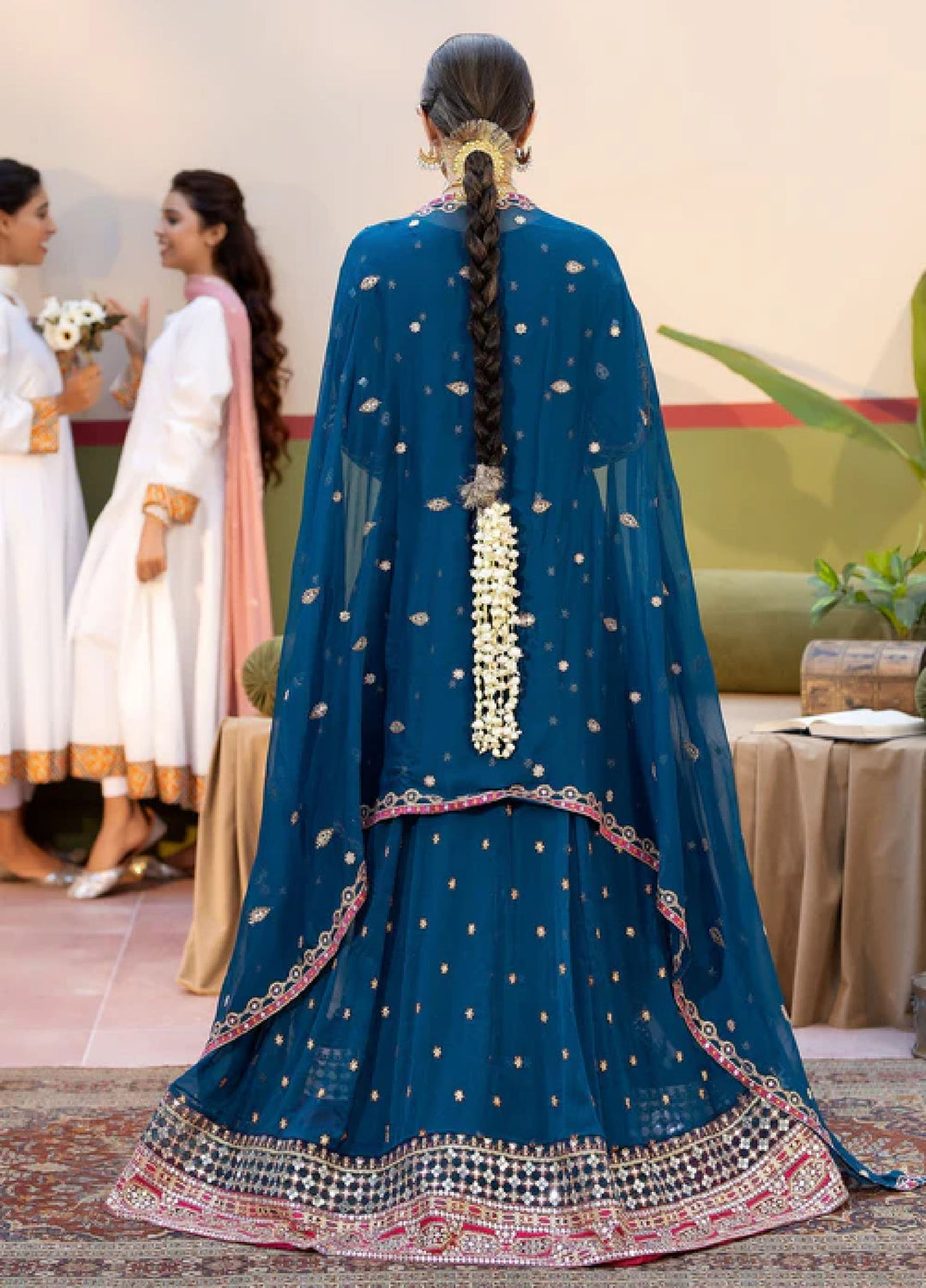 Sahellian by Meerak Women Pret Luxury Chiffon 4 Piece Gulbahar - Formals Collection