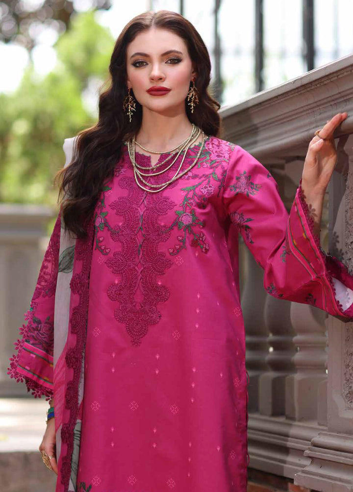 Aghaz e Nou by Charizma Unstitched Embroidered Lawn 3 Piece Suit CHR26UA AG6-05 - Summer Collection