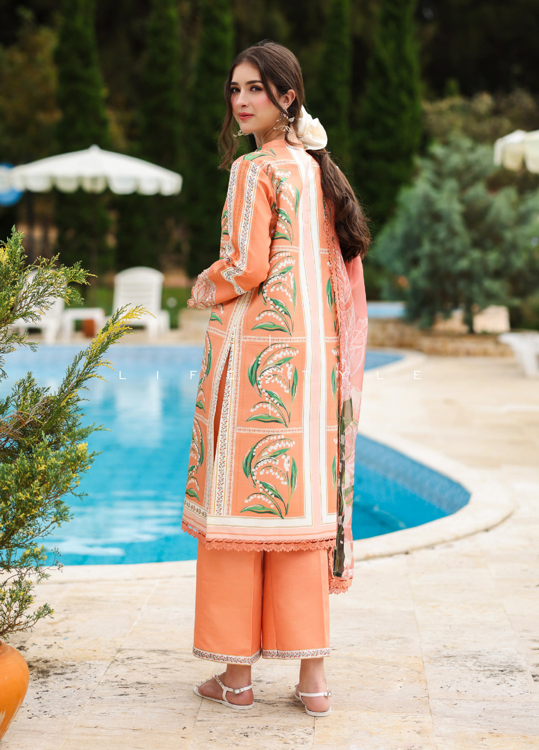 Rang Rasiya Lifestyle Lawn Unstitched Embroidered 3 Piece Suit RR25ULS MELLOW - Summer Collection