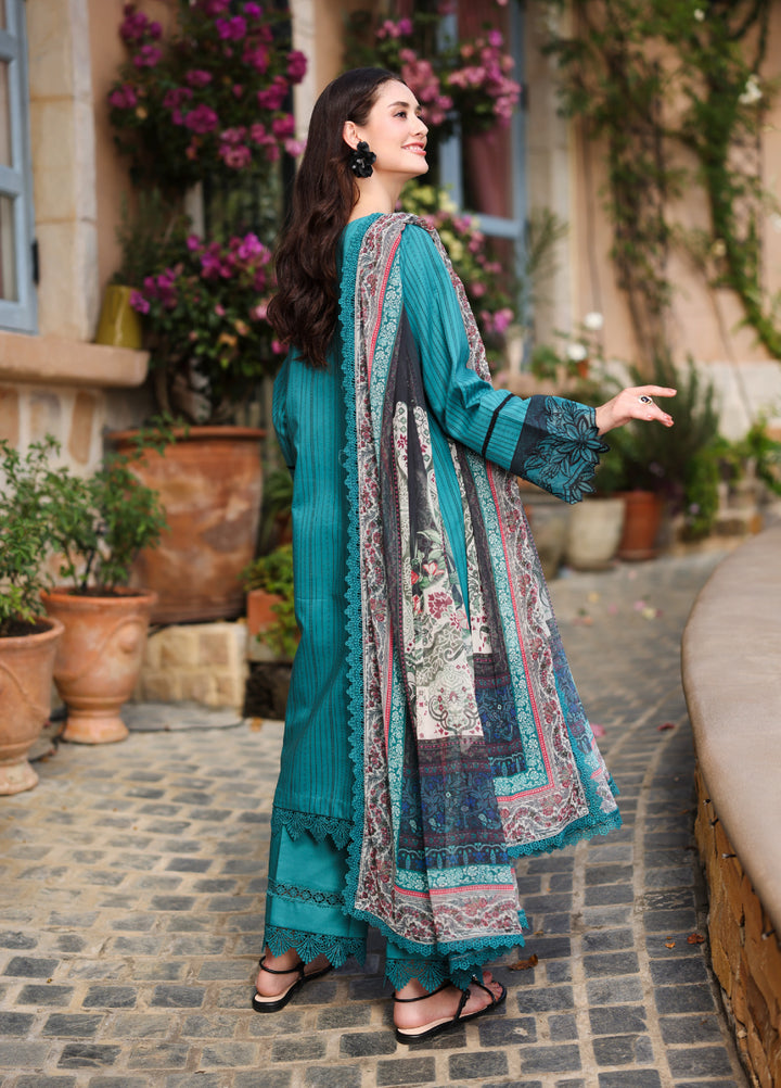 Rang Rasiya Lifestyle Lawn Unstitched Embroidered 3 Piece Suit RR25ULS ROSEMARY - Summer Collection
