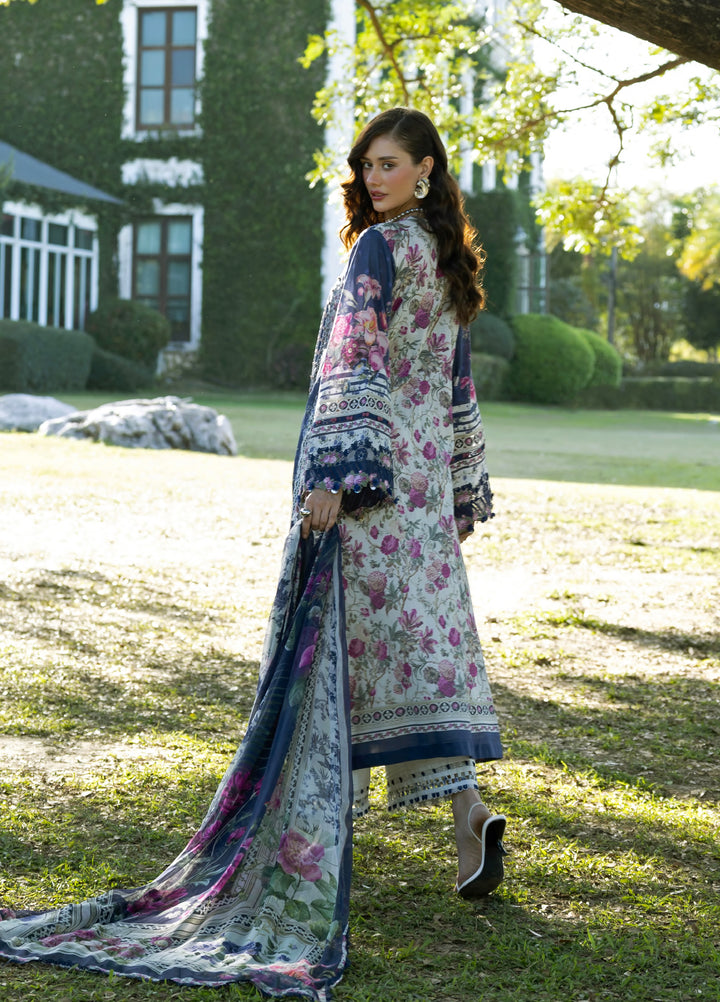 Signature by Elaf Premium Unstitched Embroidered Lawn 3 Piece Suit EL26USP ESA-2A VERONICA - Summer Collection