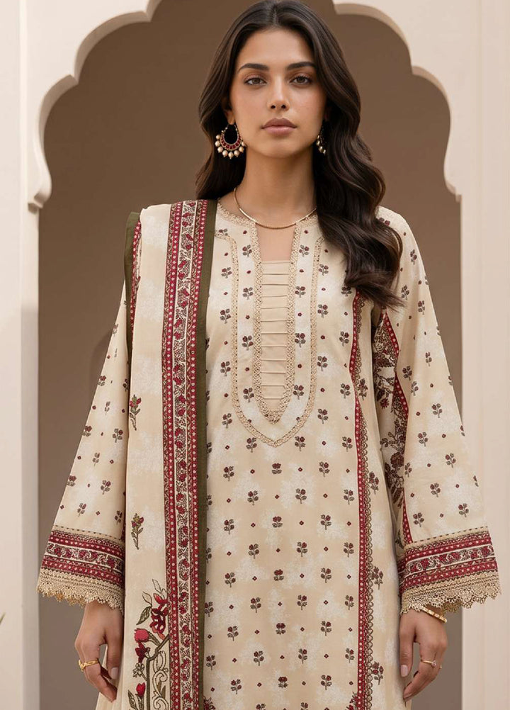 Zellbury Unstitched Printed Lawn 3 Piece Suit ZB26ULIV WUS26X38086 - Casual Collection