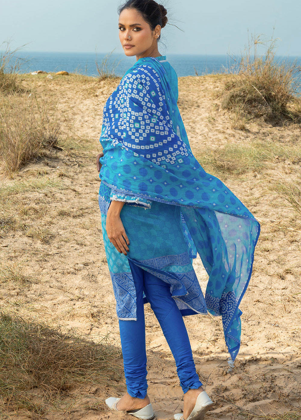 The Chunri by Gul Ahmed Unstitched Printed Lawn 3 Piece Suit GA26UTCL CL-62148 B - Summer Collection