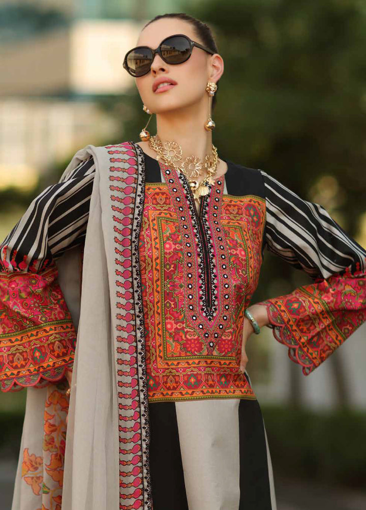 Aghaz e Nou by Charizma Unstitched Embroidered Lawn 3 Piece Suit CHR26UA AG6-06 - Summer Collection