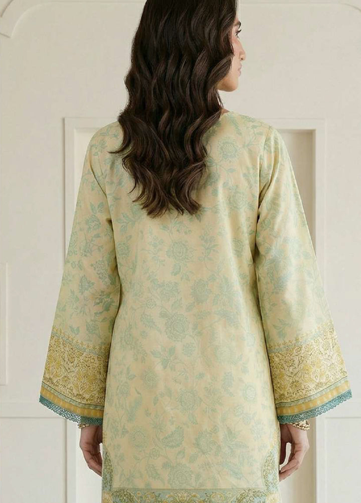 Zellbury Unstitched Printed Lawn 3 Piece Suit ZB26ULIV WUS26X31016 - Casual Collection