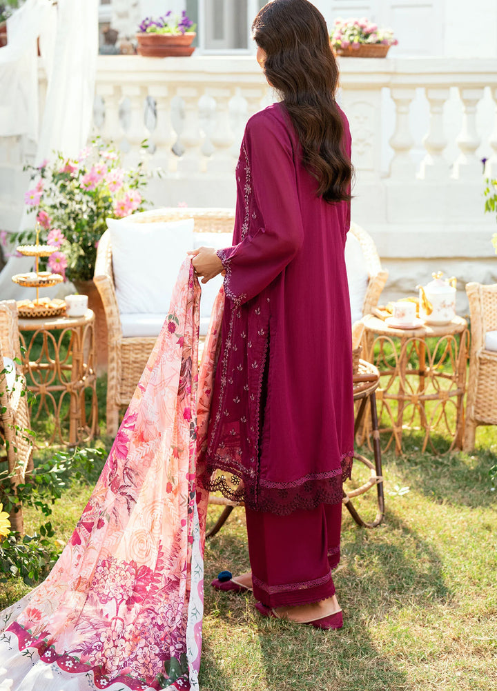 Lamhay by Dhanak Pret Swiss Voile 3 Piece DHN26PSV DC-2582 - Summer Collection