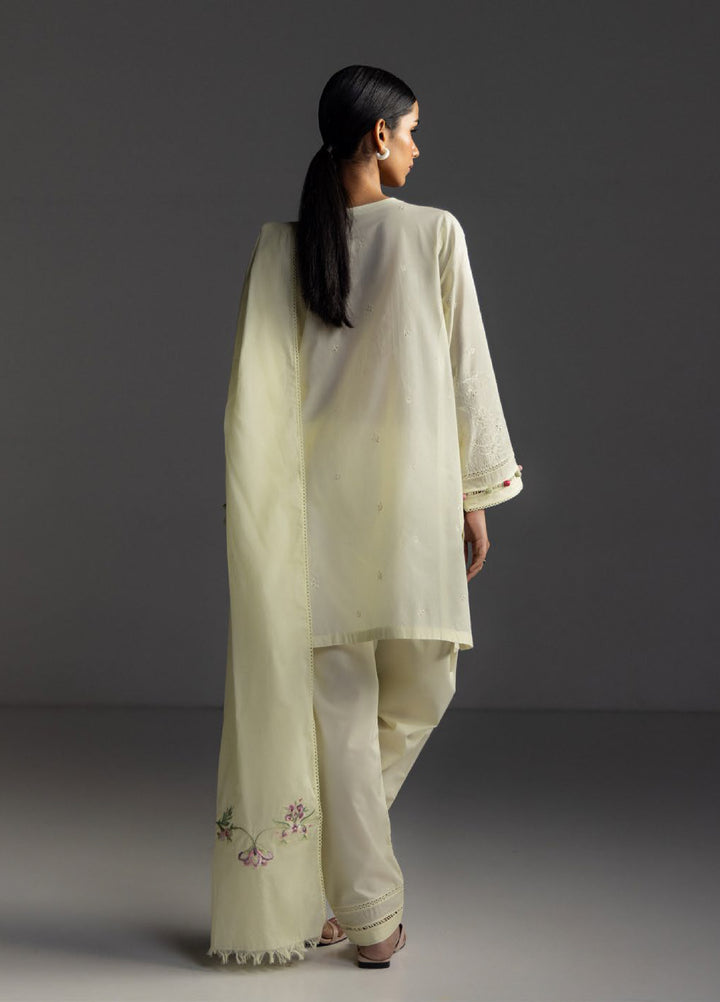 Coco by Zara Shahjahan Unstitched Embroidered Lawn 3 Piece Suit CZS26UL LIORA-8B - Summer Collection