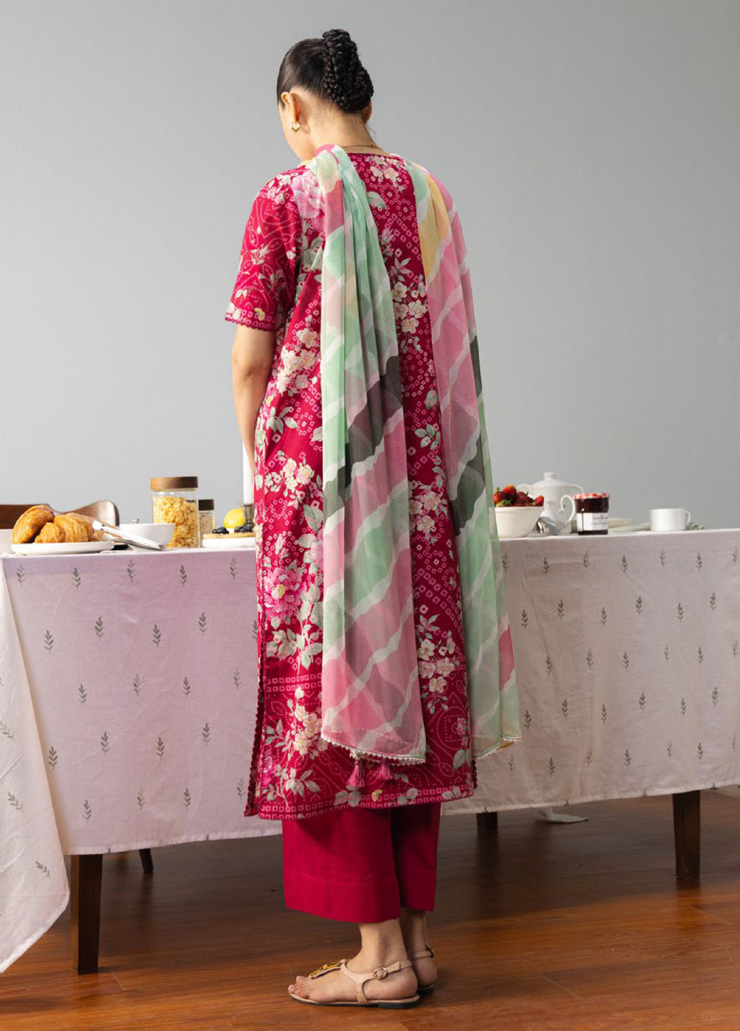 Coco by Zara Shahjahan Unstitched Printed Lawn 3 Piece Suit CZS26ULV KOHANA-4B - Summer Collection