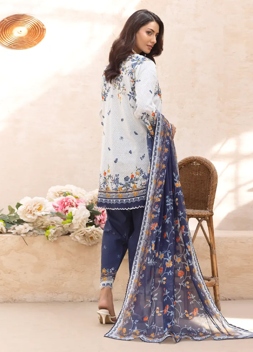 Cocoon by Regalia Textiles Unstitched Printed Lawn 3 Piece Suit RG26UCL D-4 - Summer Collection