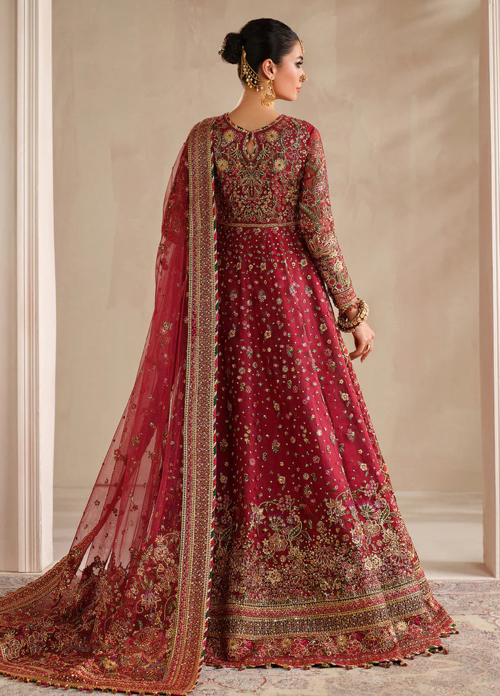 Chantelle by Baroque Unstitched Embroidered Net 3 Piece Suit BQ26UCF UF-4370 - Festive Collection