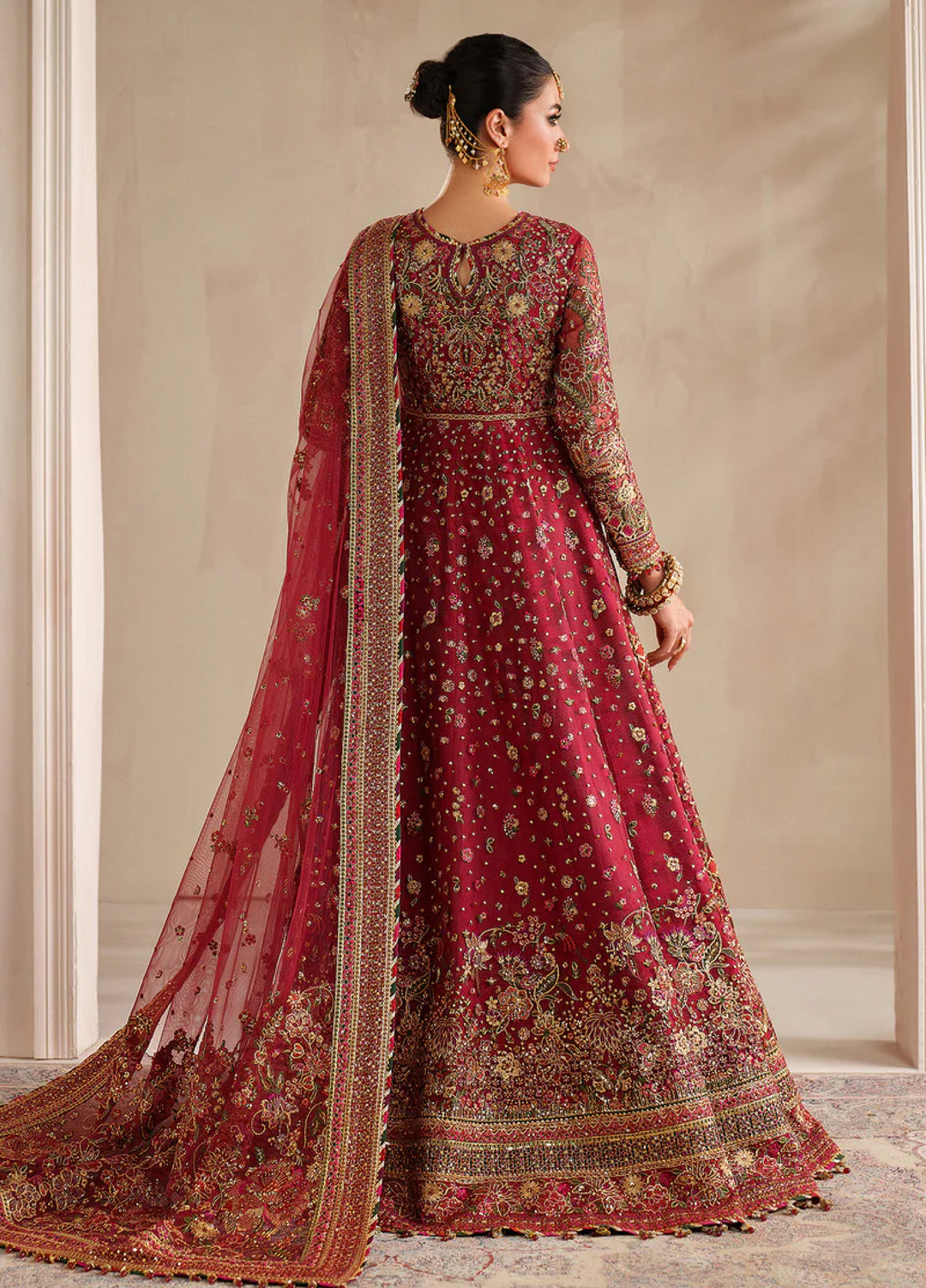 Chantelle by Baroque Unstitched Embroidered Net 3 Piece Suit BQ26UCF UF-4370 - Festive Collection