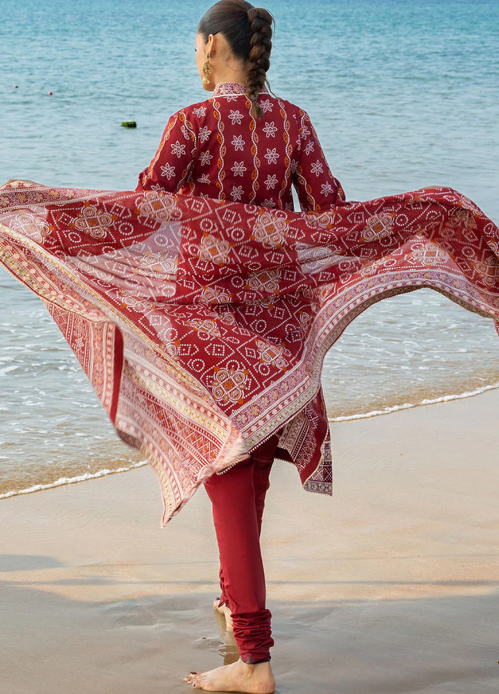 The Chunri by Gul Ahmed Unstitched Printed Lawn 3 Piece Suit GA26UTCL CL-62026 B - Summer Collection