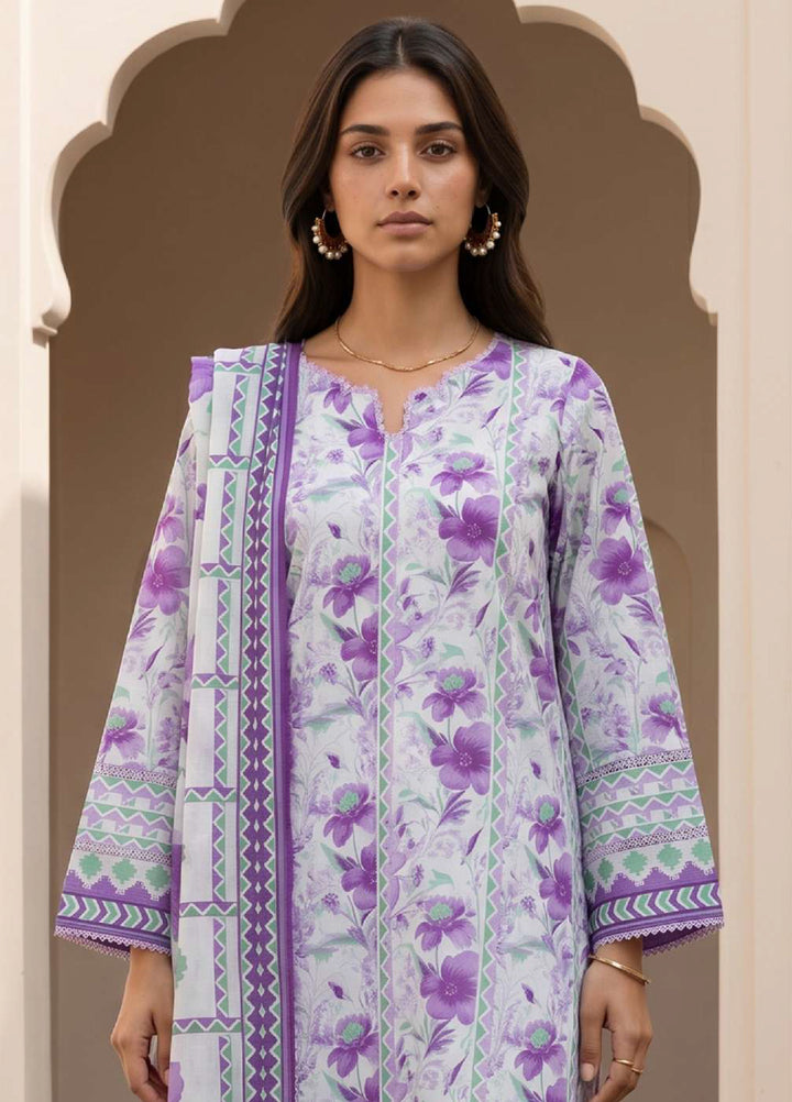 Zellbury Unstitched Printed Lawn 3 Piece Suit ZB26ULIV WUS26X38088 - Casual Collection