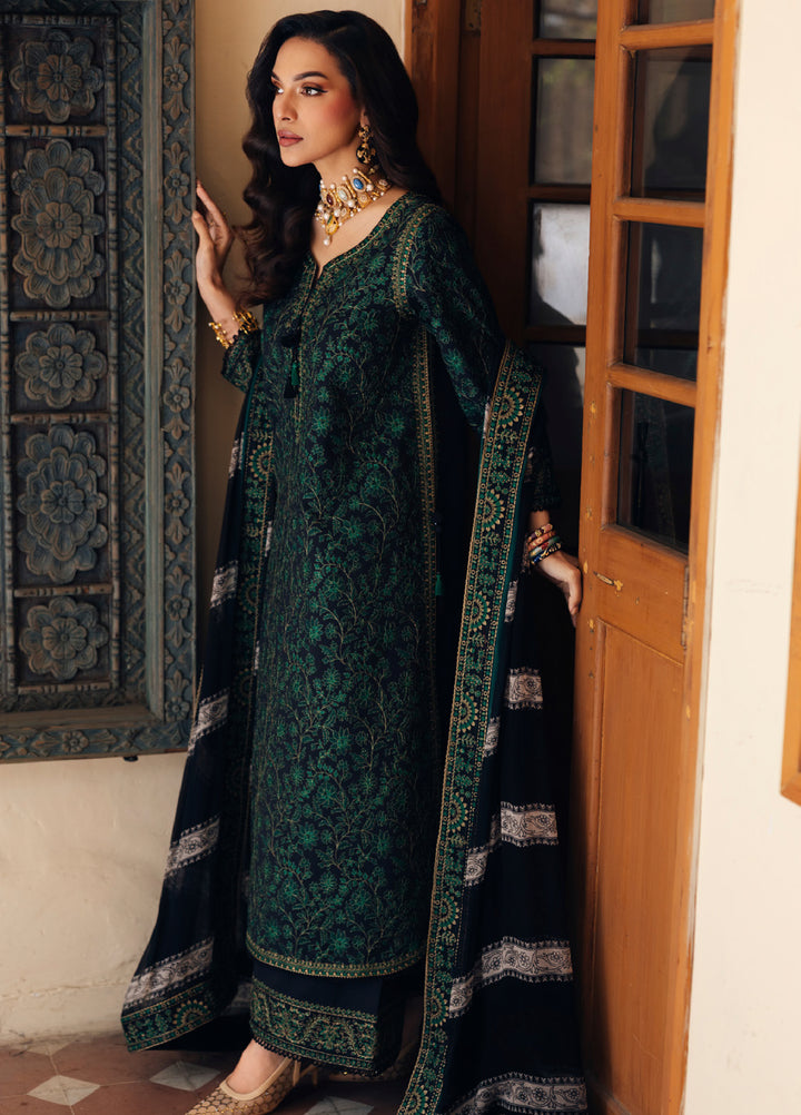 Charizma Unstitched Embroidered Luxury Lawn 3 Piece Suit CHR26ULL ED6-02 - Eid Collection