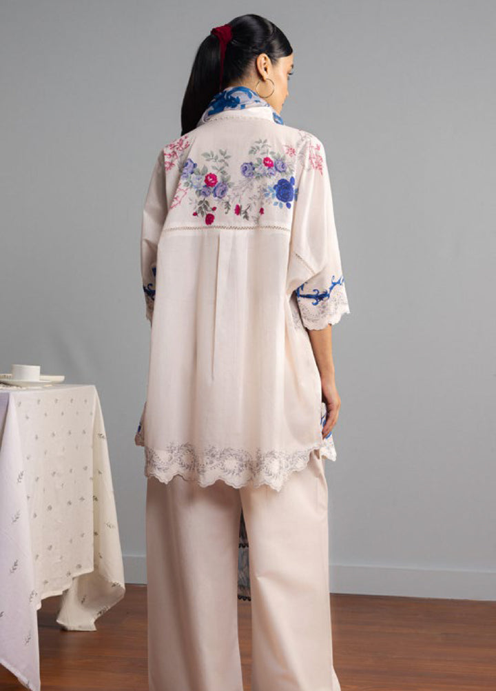 Coco by Zara Shahjahan Unstitched Printed Lawn 3 Piece Suit CZS26ULV REI-9A - Summer Collection
