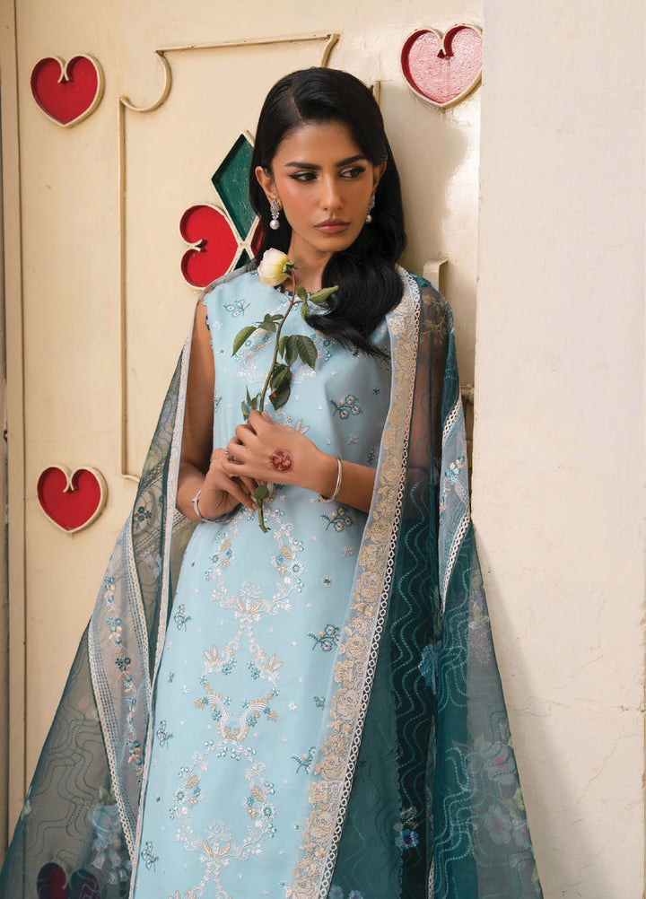 Lamhay by Seran Unstitched Embroidered Lawn 3 Piece Suit SN26ULL D7-Inaya - Eid Collection
