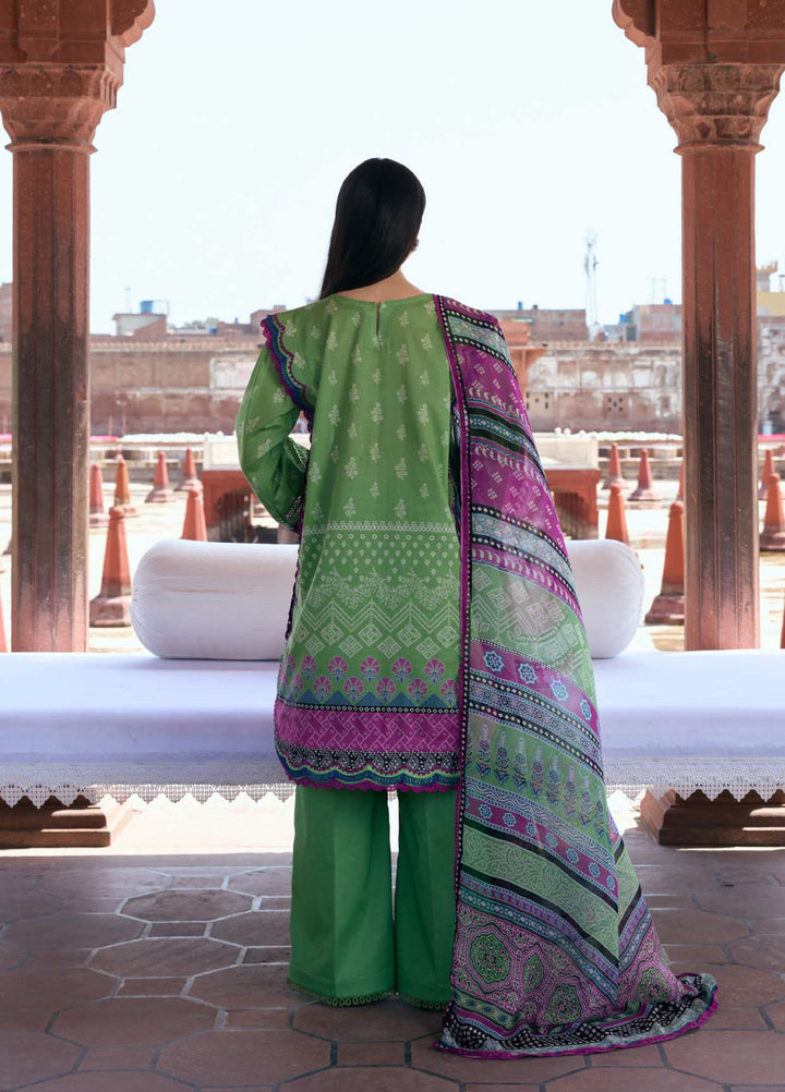 Angan by Kahf Unstitched Printed Lawn 3 Piece Suit KHF26ULA RUMI KPS-8B - Festive Collection