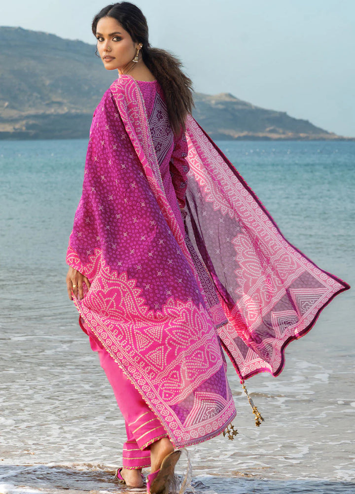 The Chunri by Gul Ahmed Unstitched Printed Lawn 3 Piece Suit GA26UTCL CL-62061 B - Summer Collection