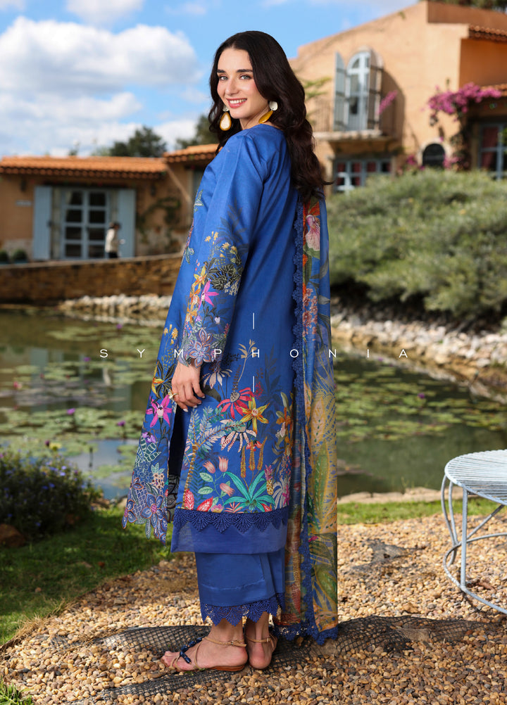 Rang Rasiya Lifestyle Lawn Unstitched Embroidered 3 Piece Suit RR25ULS SYMPHONIA - Summer Collection