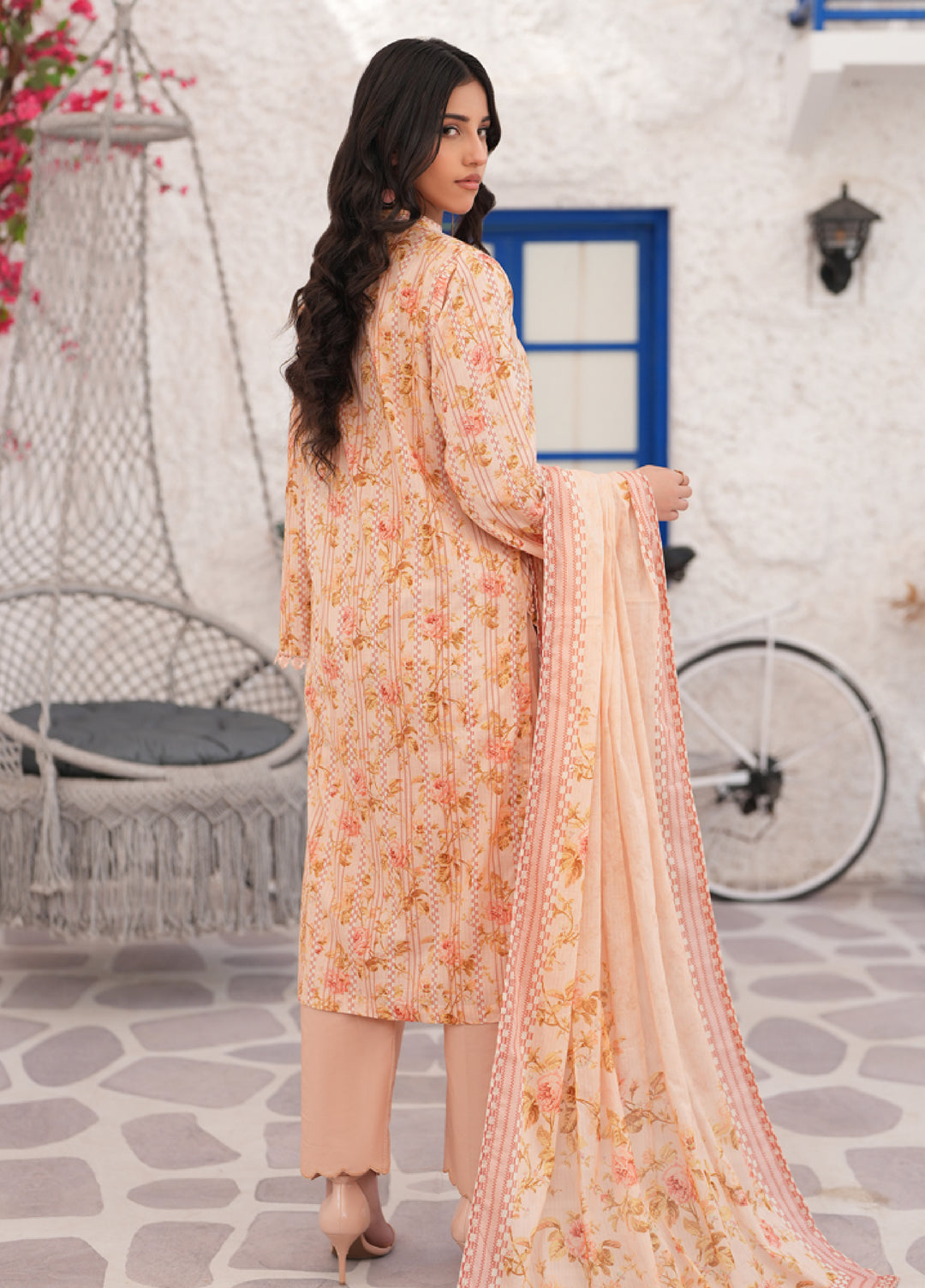 Salina by Regalia Textile Unstitched Printed Lawn 3 Piece Suit RG26PUIV D-6 - Summer Collection