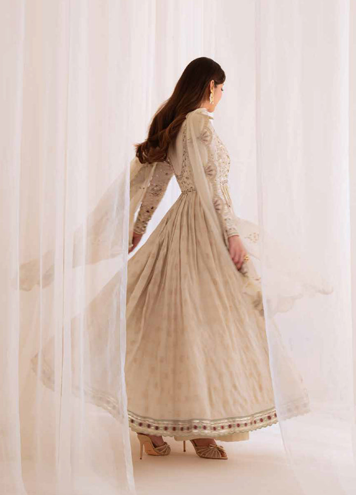 Omara By Nureh Unstitched Embroidered Jacquard 3 Piece Suit NU26OUF NEL- 91 - Festive Collection