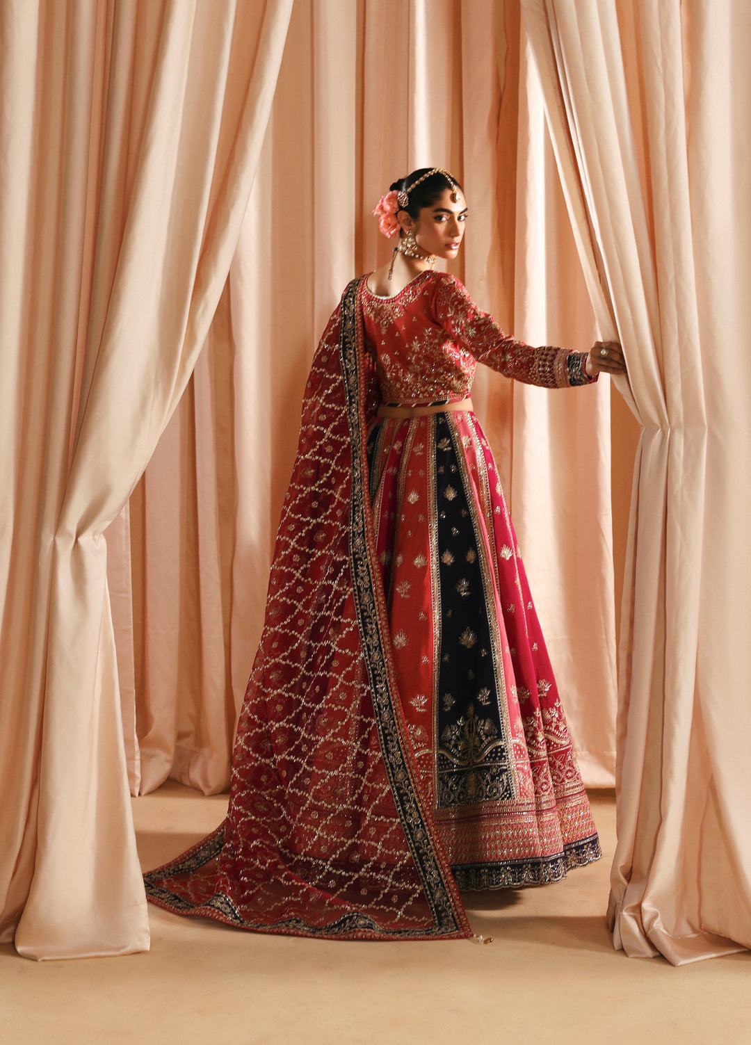 Gulaal Unstitched Embroidered Silk Suits 3 Piece GL25UW AYSANA-WU-11 - Wedding Collection